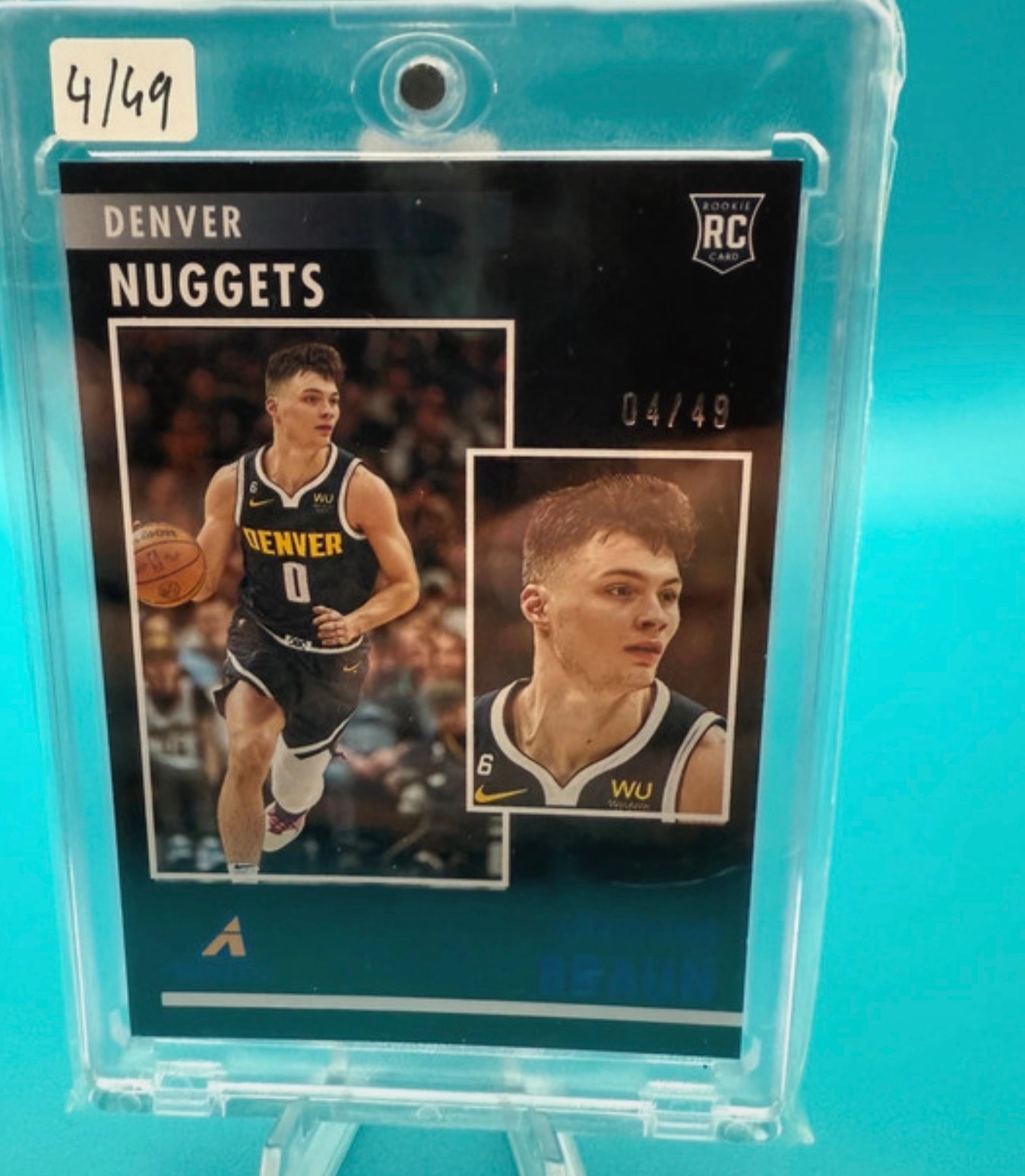 Christian Braun 2022-23 Panini Chronicles Pinnacle #23 Rookie Card front