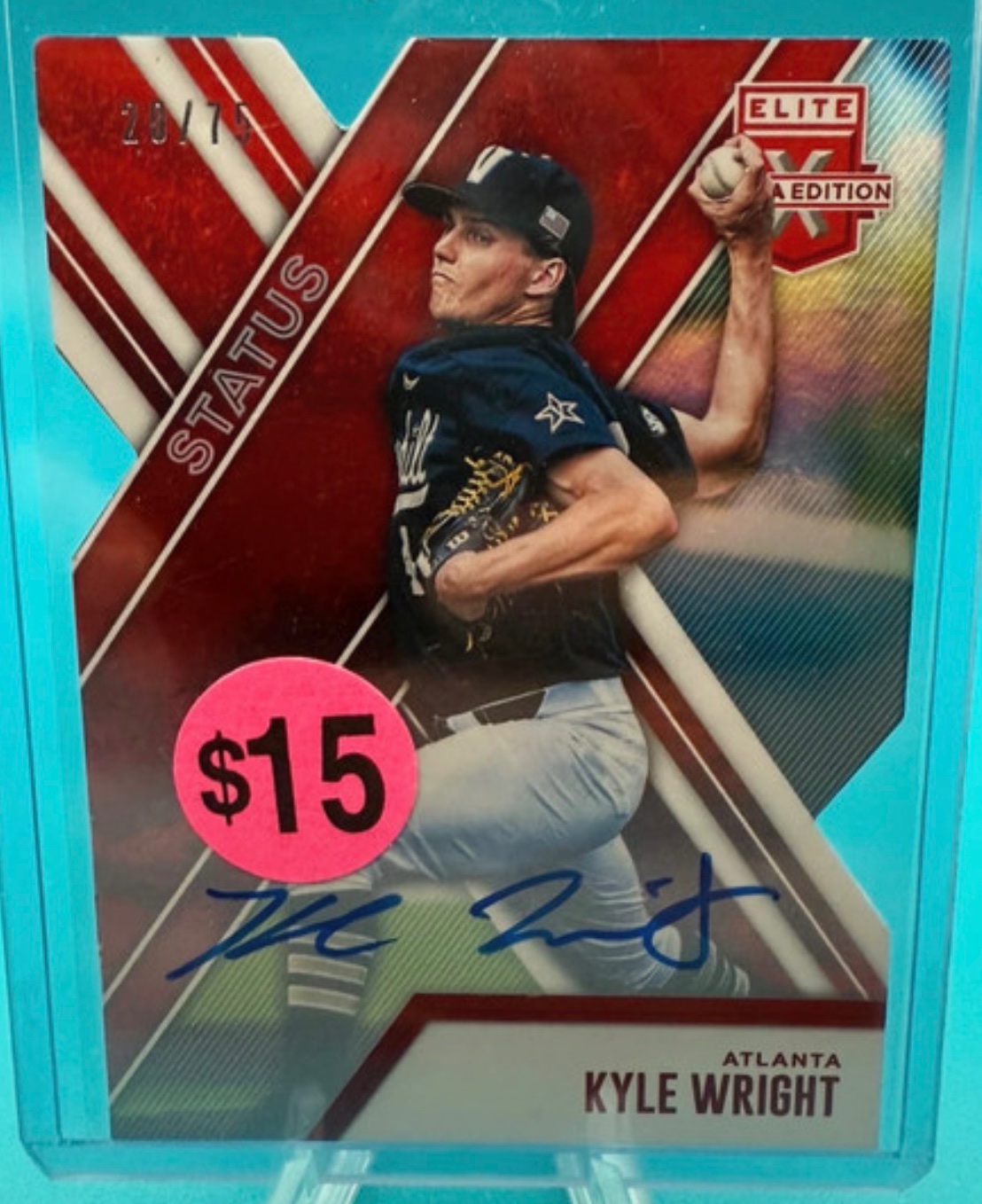 Kyle Wright card front