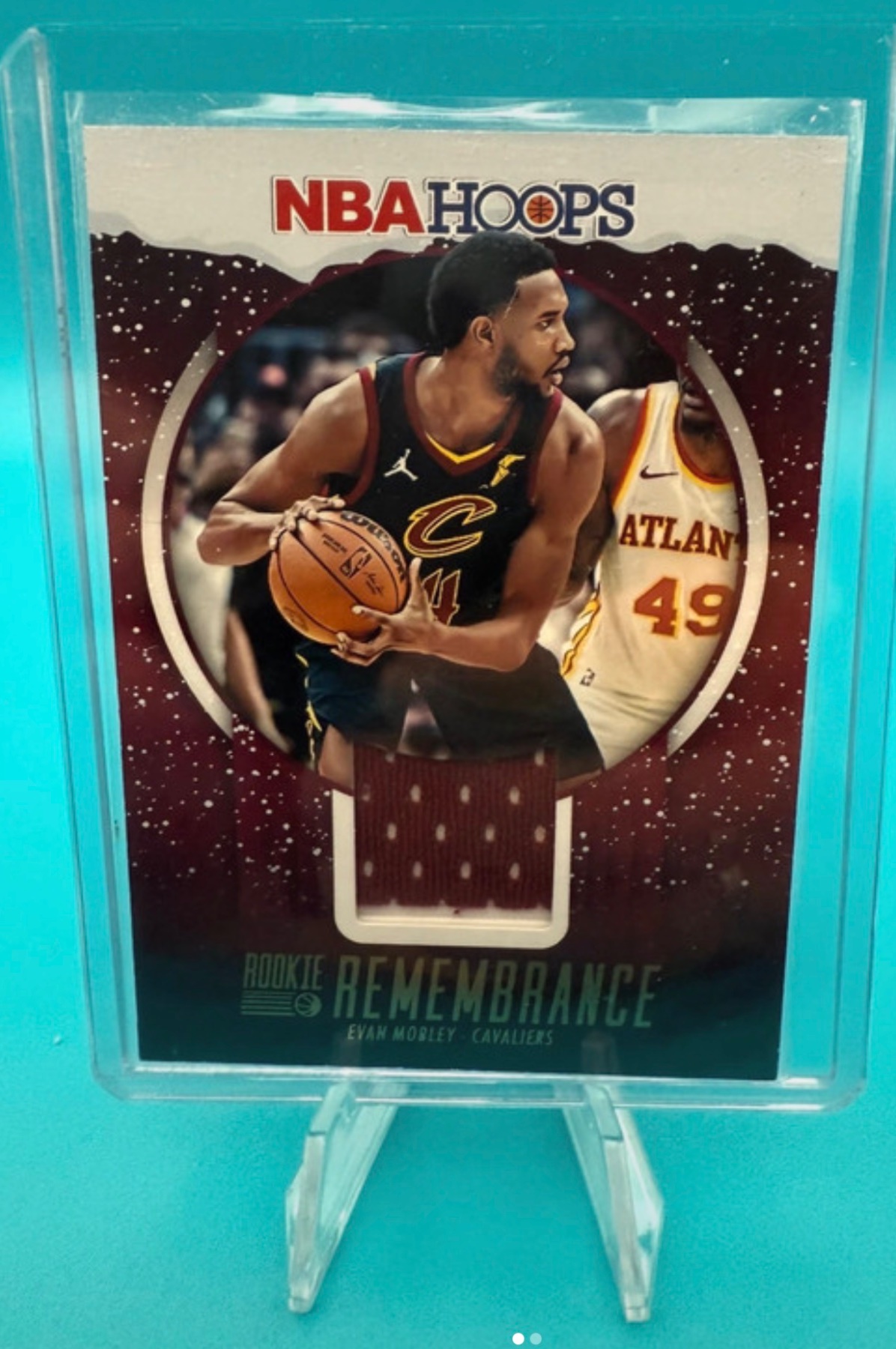 Evan Mobley 2023-24 Panini Hoops Rookie Remembrance #RR-MOB Rookie Card front