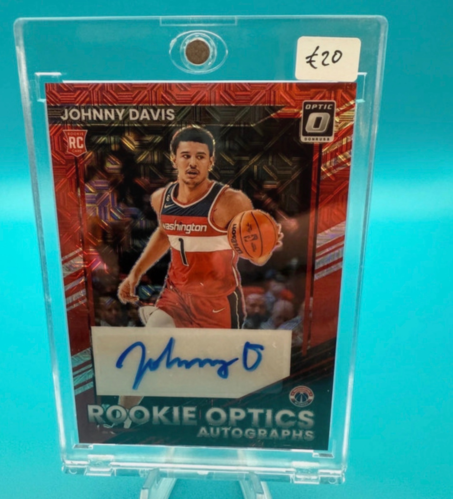 Johnny Davis card front