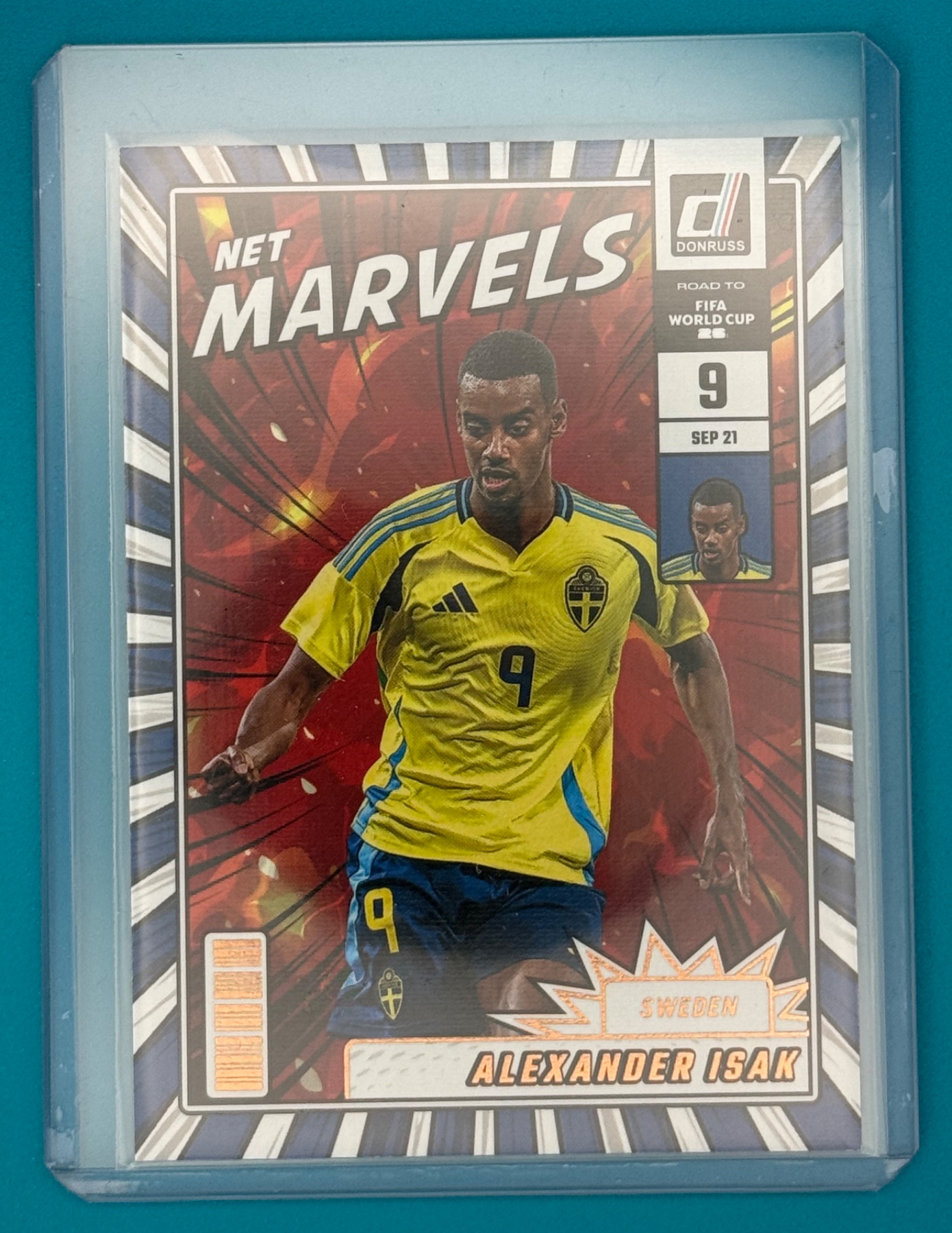 Alexander Isak card front