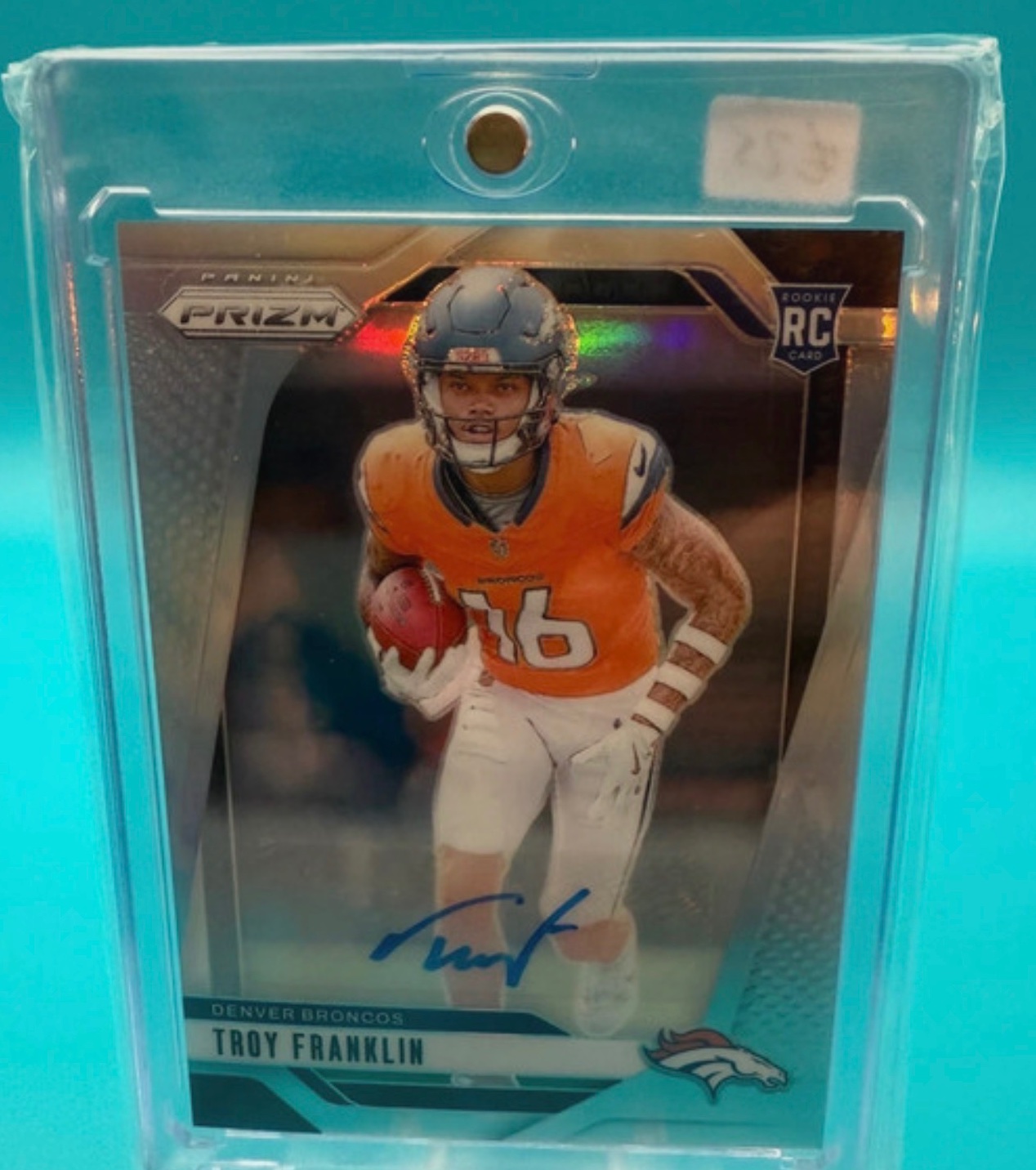 Troy Franklin card front